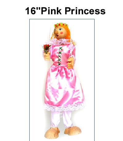 16 inch Princess Wooden Head Marionettes 16 inch Princess Wooden Head Marionettes